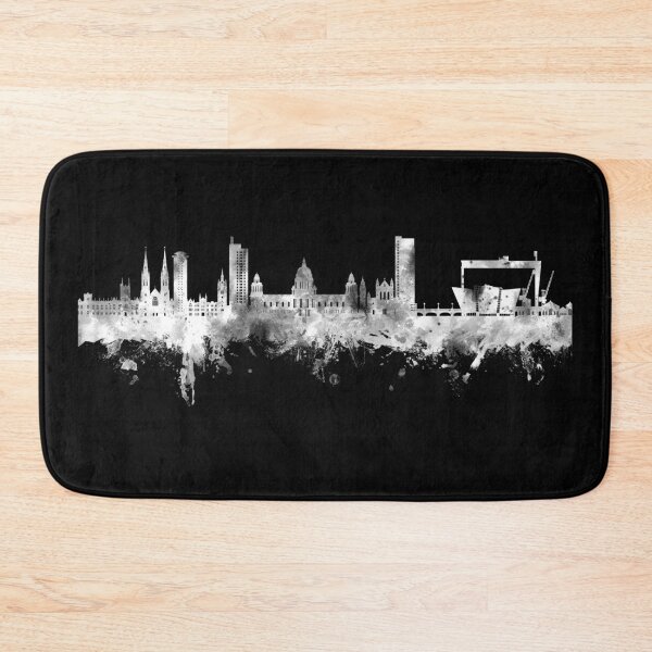 Item preview, Belfast Northern Ireland Skyline designed and sold by ArtPrints.