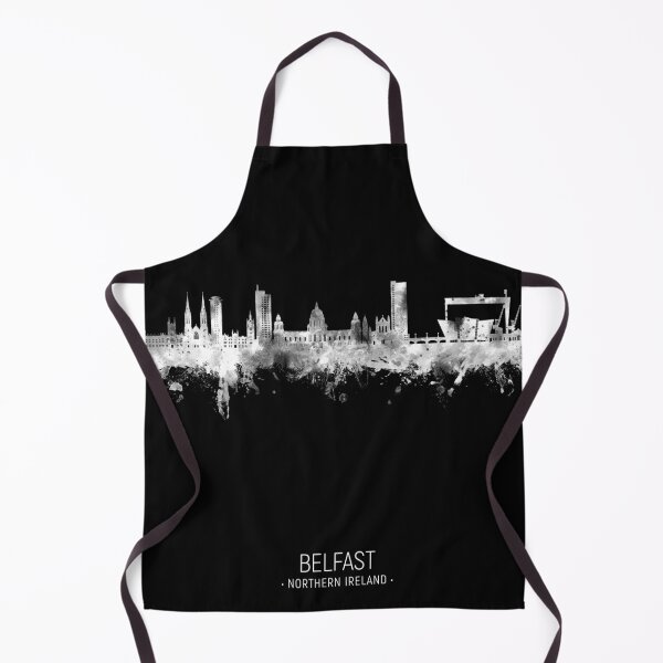 Aperçu de l'œuvre Skyline de Belfast, Irlande du Nord créée et vendue par ArtPrints.