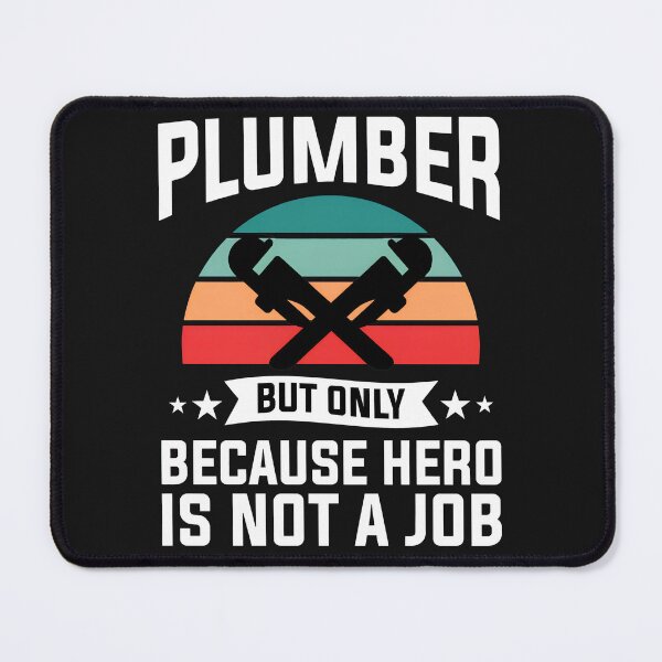 Item preview, Plumber Hero Retro Sunset Graphic designed and sold by campsderre.