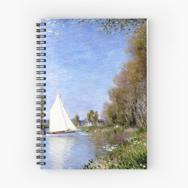 Item preview, Small Boat on the Small Branch of the Seine at Argenteuil designed and sold by artdesignsnow.
