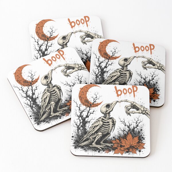 Item preview, Boop Crow Halloween Skeleton Raven Boop Spooky Goth Bird Halloween designed and sold by Yellowriversss.