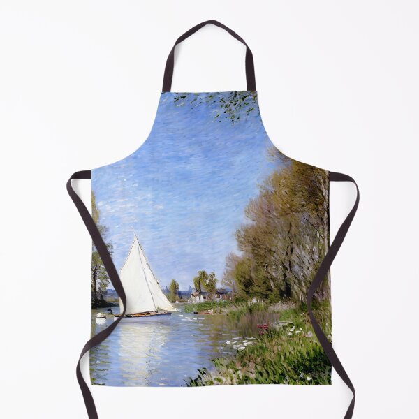 Item preview, Small Boat on the Small Branch of the Seine at Argenteuil designed and sold by artdesignsnow.