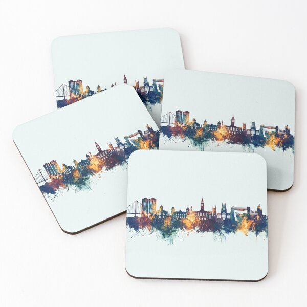 Item preview, Kingston upon Hull England Skyline designed and sold by ArtPrints.