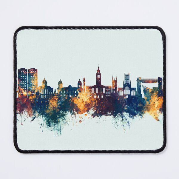 Item preview, Kingston upon Hull England Skyline designed and sold by ArtPrints.