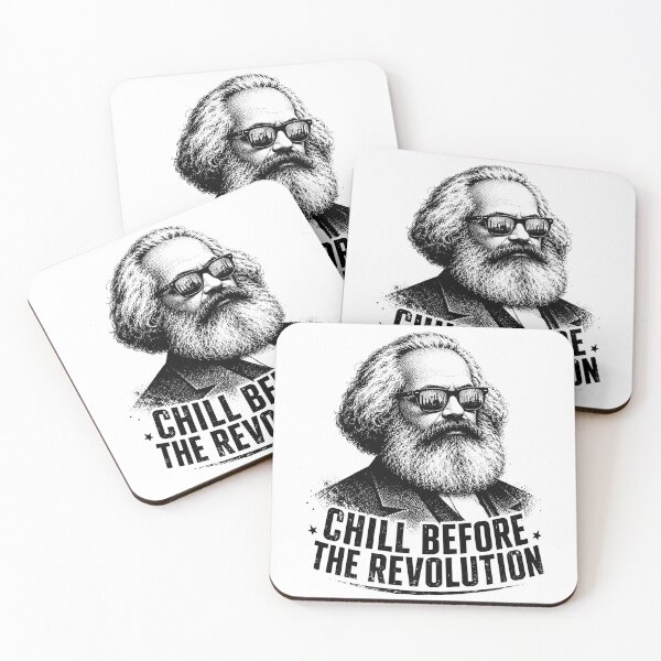 Item preview, Chill Before The Revolution Karl Marx Cool Sunglasses Communist Funny designed and sold by ZIGLWORKS.