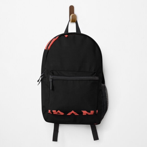 Item preview, Red Text Bold Minimalist Dark Background designed and sold by emojaad.