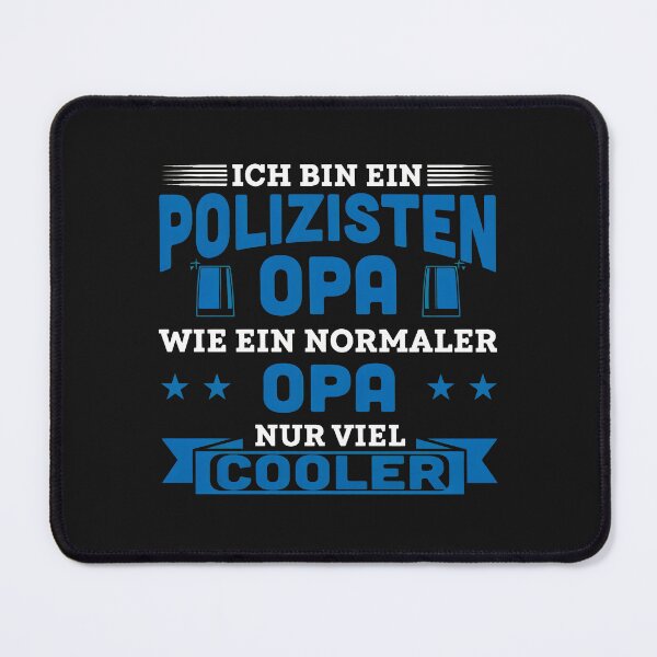 Item preview, Police Grandpa German Funny Statement designed and sold by campsderre.