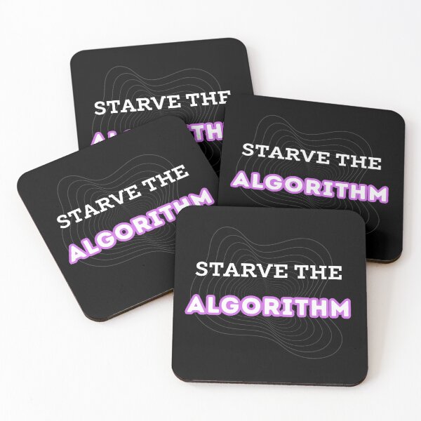 Item preview, Starve the Algorithm designed and sold by Legacy Supreme.