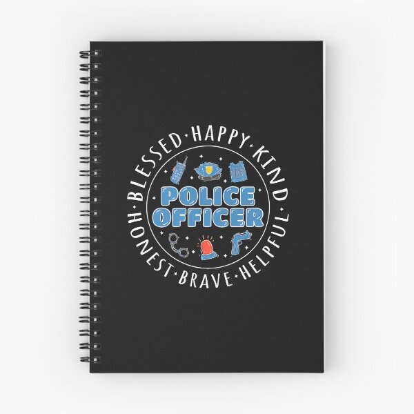 Item preview, Police Officer Blessed Happy Kind Helpful Brave designed and sold by drexelalb.