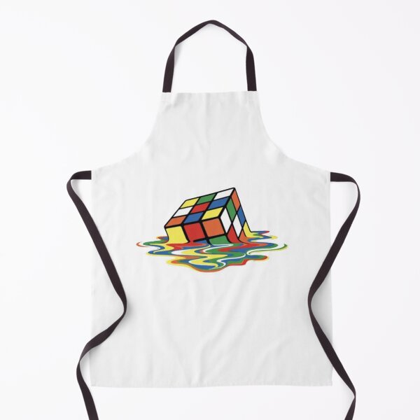 Item preview, Melting Rubik's Cube – Colorful Retro Puzzle designed and sold by roartusa.
