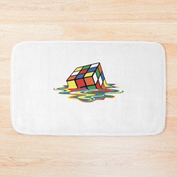 Item preview, Melting Rubik's Cube – Colorful Retro Puzzle  designed and sold by roartusa.