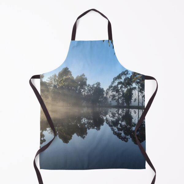 Item preview, Winter Sunrise Misty Reflection on the Main Dam at Magpie Springs, Willunga Hill South Australia designed and sold by MagpieSprings.
