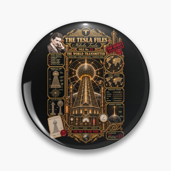 Item preview, The Tesla Files No. 12 — The World Transmitter designed and sold by Sanctum Icons.