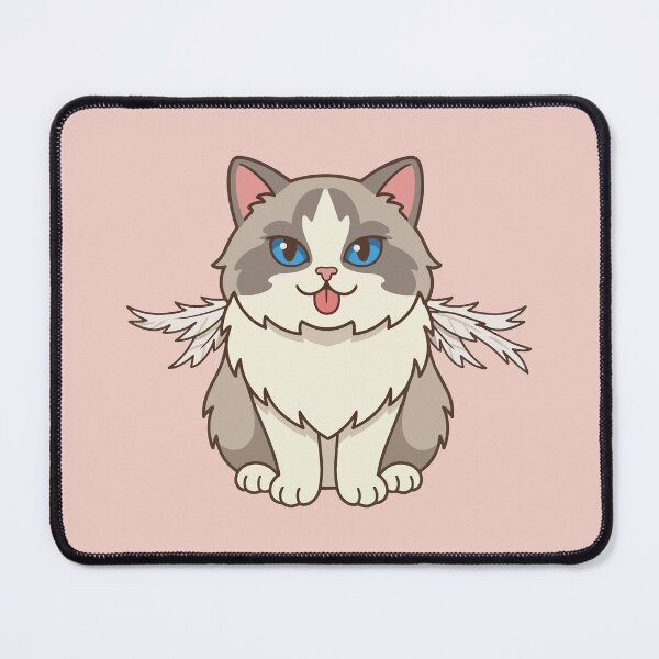 Item preview, cute cats with wing designed and sold by tindian.