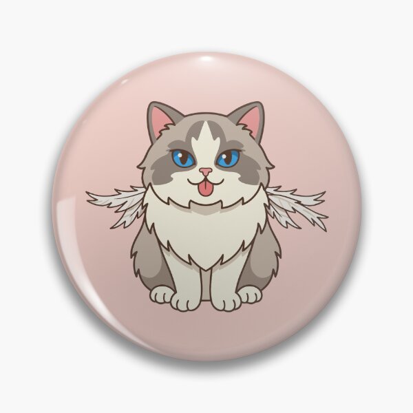Item preview, cute cats with wing designed and sold by tindian.