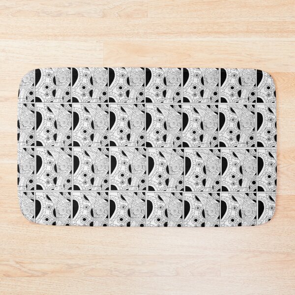Item preview, abstract flowers and spirals designed and sold by DebbieWay.