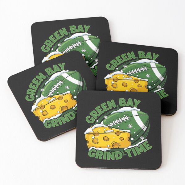 Item preview, Green Bay Grind Time Winter Football and Cheese Fan Graphic designed and sold by TravisSmi33940.