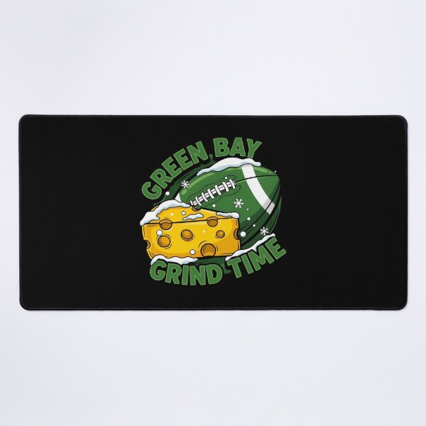 Item preview, Green Bay Grind Time Winter Football and Cheese Fan Graphic designed and sold by TravisSmi33940.
