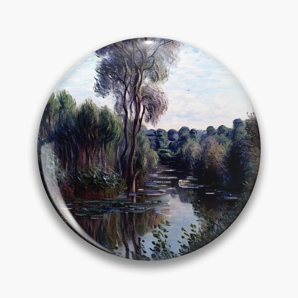 Item preview, The Small Branch of the Seine at Vétheuil designed and sold by artdesignsnow.