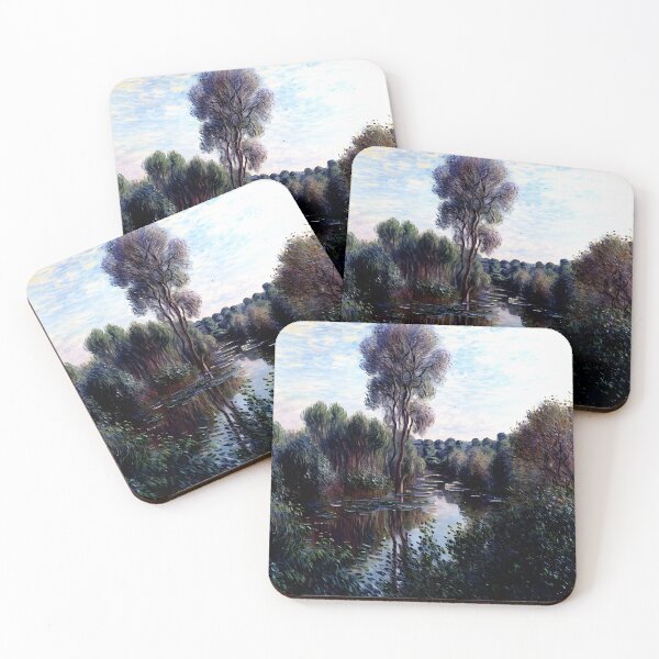 Item preview, The Small Branch of the Seine at Vétheuil designed and sold by artdesignsnow.