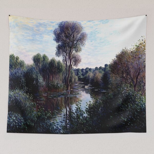 Item preview, The Small Branch of the Seine at Vétheuil designed and sold by artdesignsnow.