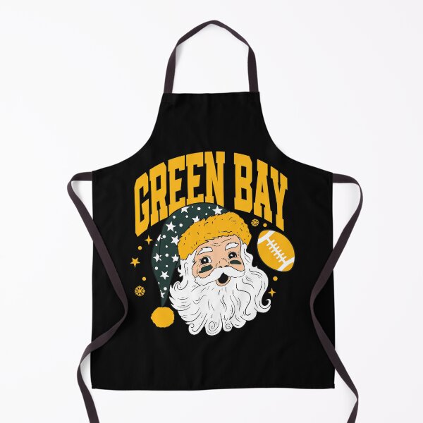 Item preview, Green Bay Santa Football Christmas Fan Graphic designed and sold by AndrewRay86711.