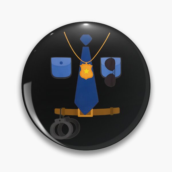 Item preview, Police Uniform Costume Graphic designed and sold by campsderre.