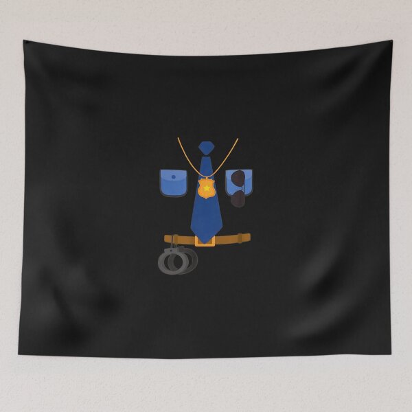 Item preview, Police Uniform Costume Graphic designed and sold by campsderre.
