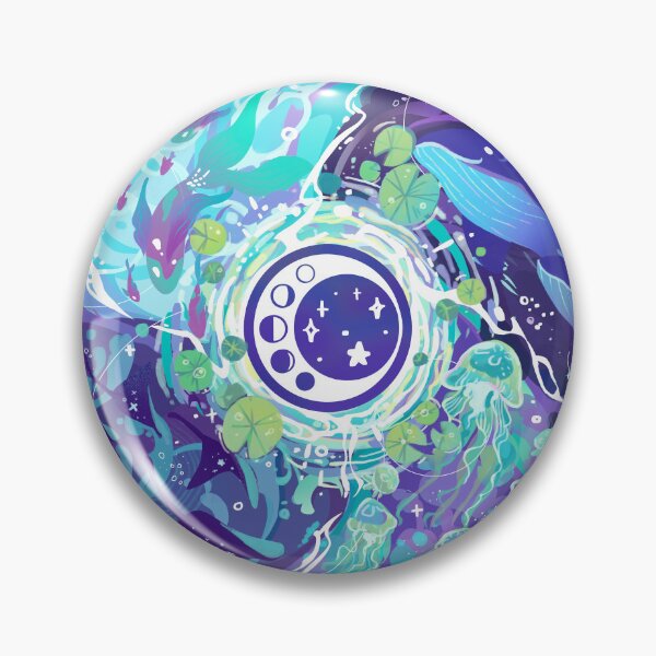 Item preview, Abyss Stellarum: Celestial Ocean Moon Phases Underwater Fantasy designed and sold by v.altameri.