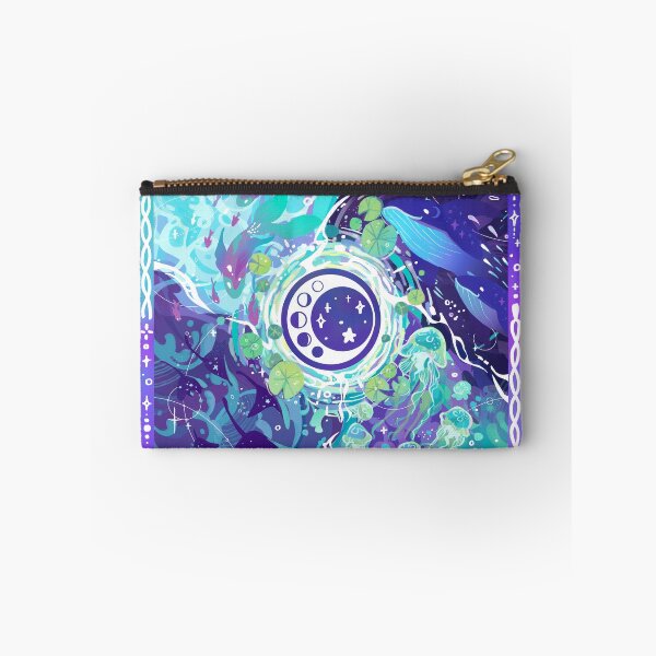 Item preview, Abyss Stellarum: Celestial Ocean Moon Phases Underwater Fantasy designed and sold by v.altameri.
