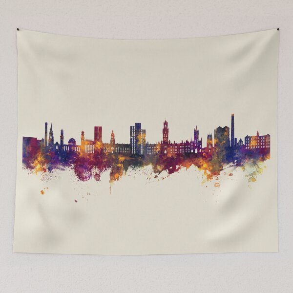 Item preview, Bradford England Skyline designed and sold by ArtPrints.