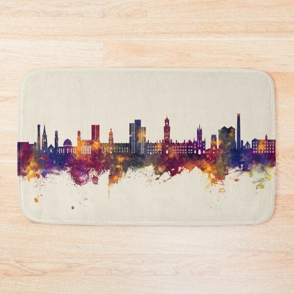Item preview, Bradford England Skyline designed and sold by ArtPrints.
