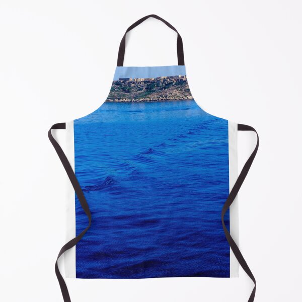 Item preview, Blue Sea Waves and Coastal Island Panorama With Clear Sky and Rocky Shoreline designed and sold by Nmallia.