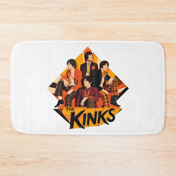 Item preview, The Kinks Retro Sunset Band Art designed and sold by ZubairNalban.