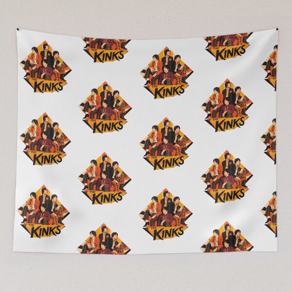 Item preview, The Kinks Retro Sunset Band Art designed and sold by ZubairNalban.