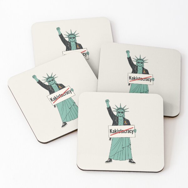 Item preview, No Kakistocracy – Punk Protesting Statue of Liberty designed and sold by KungPowUnicorn.