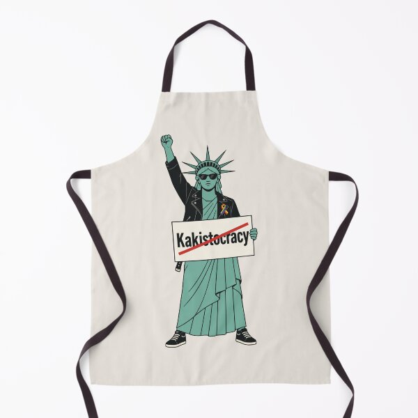 Item preview, No Kakistocracy – Punk Protesting Statue of Liberty designed and sold by KungPowUnicorn.