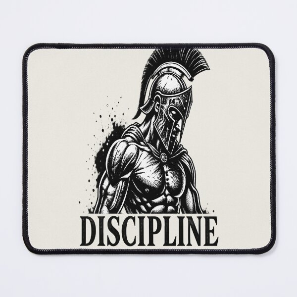 Item preview, Discipline Builds Freedom Spartan Warrior Motivation designed and sold by FABIOLA1970.