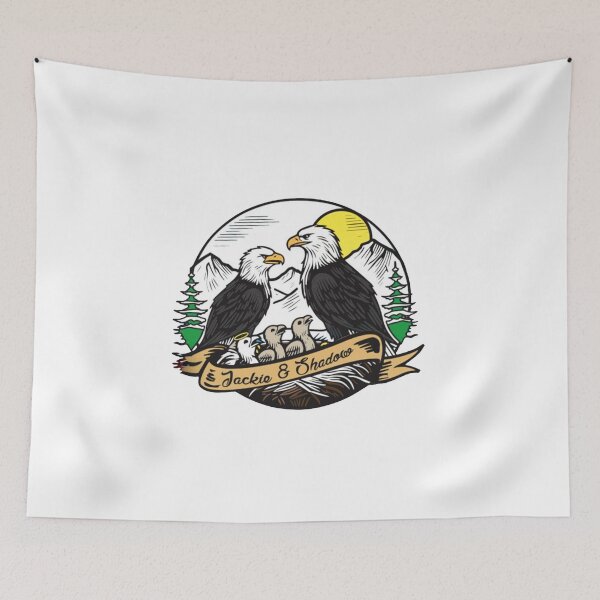 Item preview, Big Bear Lake Eagles jackie  designed and sold by lisarowe47.