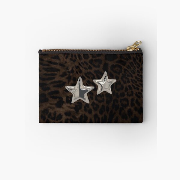 Item preview, Chrome Stars Leopard: Y2K It Girl Cheetah Aesthetic designed and sold by BrontesWhimsyStore.