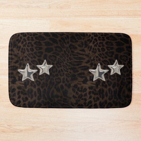 Item preview, Chrome Stars Leopard: Y2K It Girl Cheetah Aesthetic designed and sold by BrontesWhimsyStore.