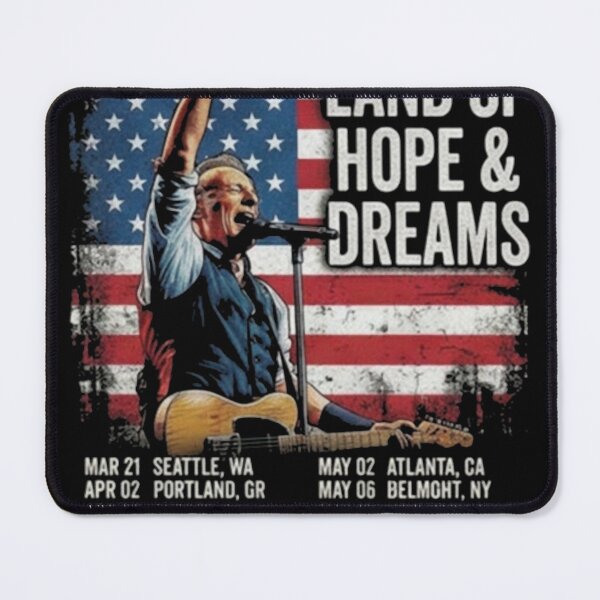 Item preview, Bruce Springsteen &_ E Street Band - American Tour 2026 (3) T-Shirt designed and sold by DeondreDonnel.