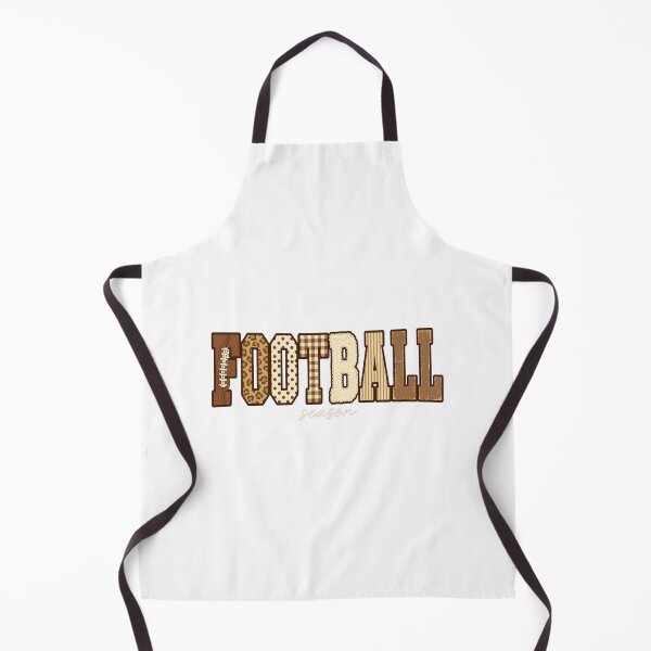 Item preview, Football Season Brown Leopard Football Gingham Game Day Mama Fall designed and sold by Yellowriversss.