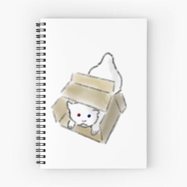 Item preview, Cute Odd Eyed Kitten In Box designed and sold by raun.draw.