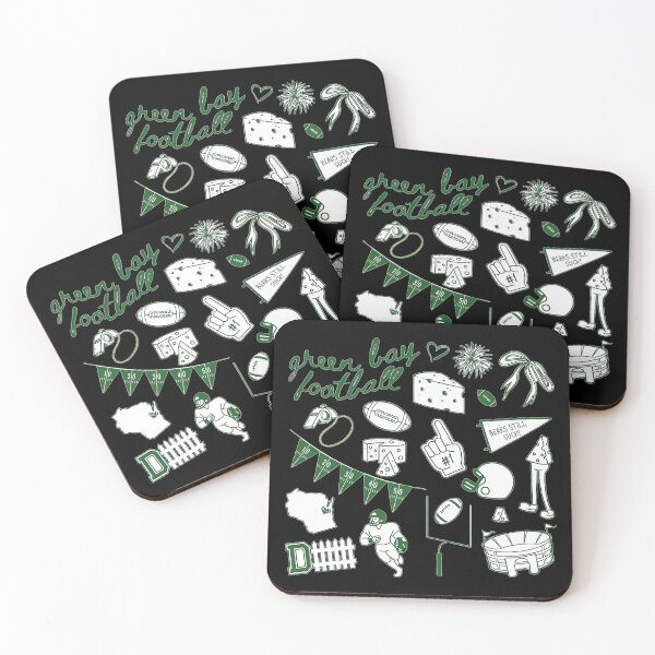 Item preview, Green Bay Football Doodle Icons Cheese Helmet Game Day Graphic designed and sold by JenniferK15745.