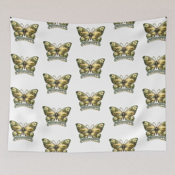 Item preview, Mississippi State Soul Butterfly designed and sold by Whimspired By Paxx.