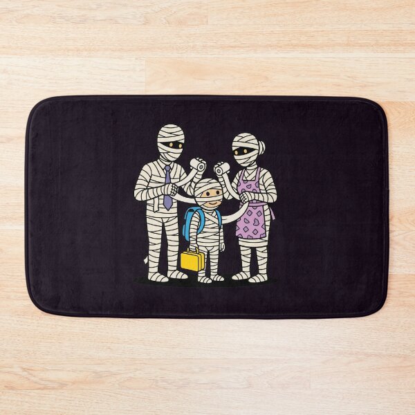 Item preview, Cute Kawaii Mummy Family Halloween Illustration designed and sold by Rare By Hero.