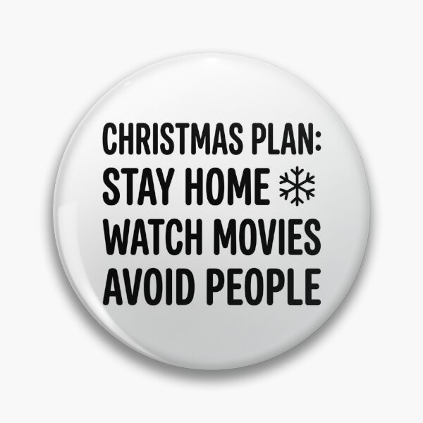 Item preview, Funny Christmas Plan Stay Home Watch Movies Avoid People Introvert Holiday designed and sold by raedattia.