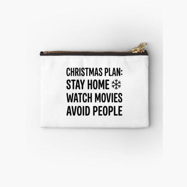 Item preview, Funny Christmas Plan Stay Home Watch Movies Avoid People Introvert Holiday designed and sold by raedattia.