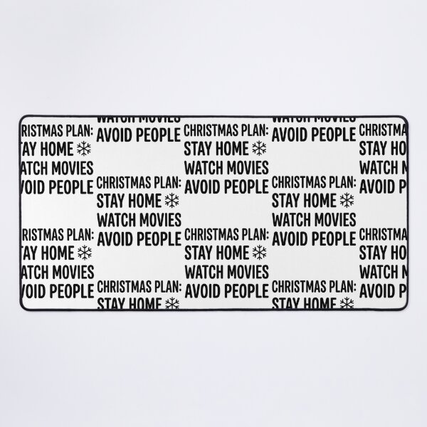 Item preview, Funny Christmas Plan Stay Home Watch Movies Avoid People Introvert Holiday designed and sold by raedattia.